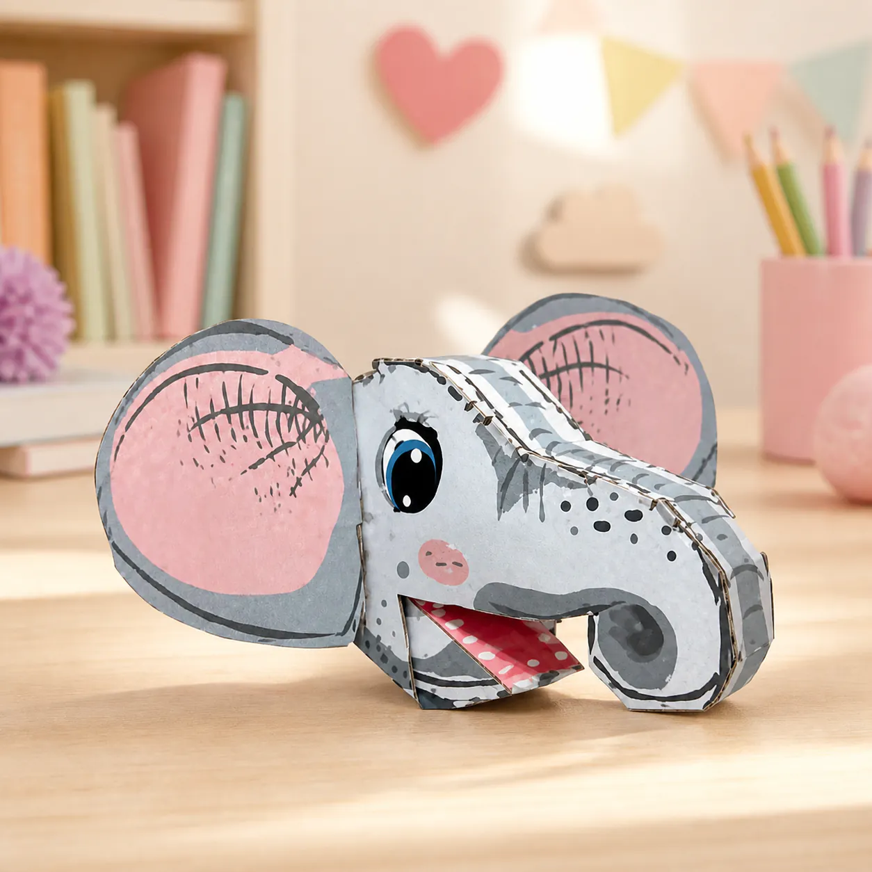 Elephant, Hand puppet